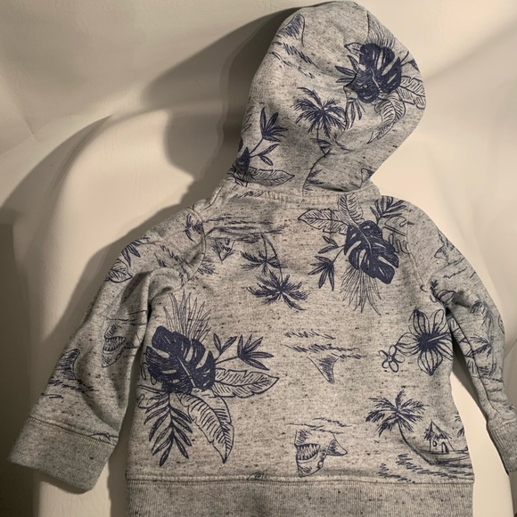 Oshkosh island print hoodie - Picture 3 of 4